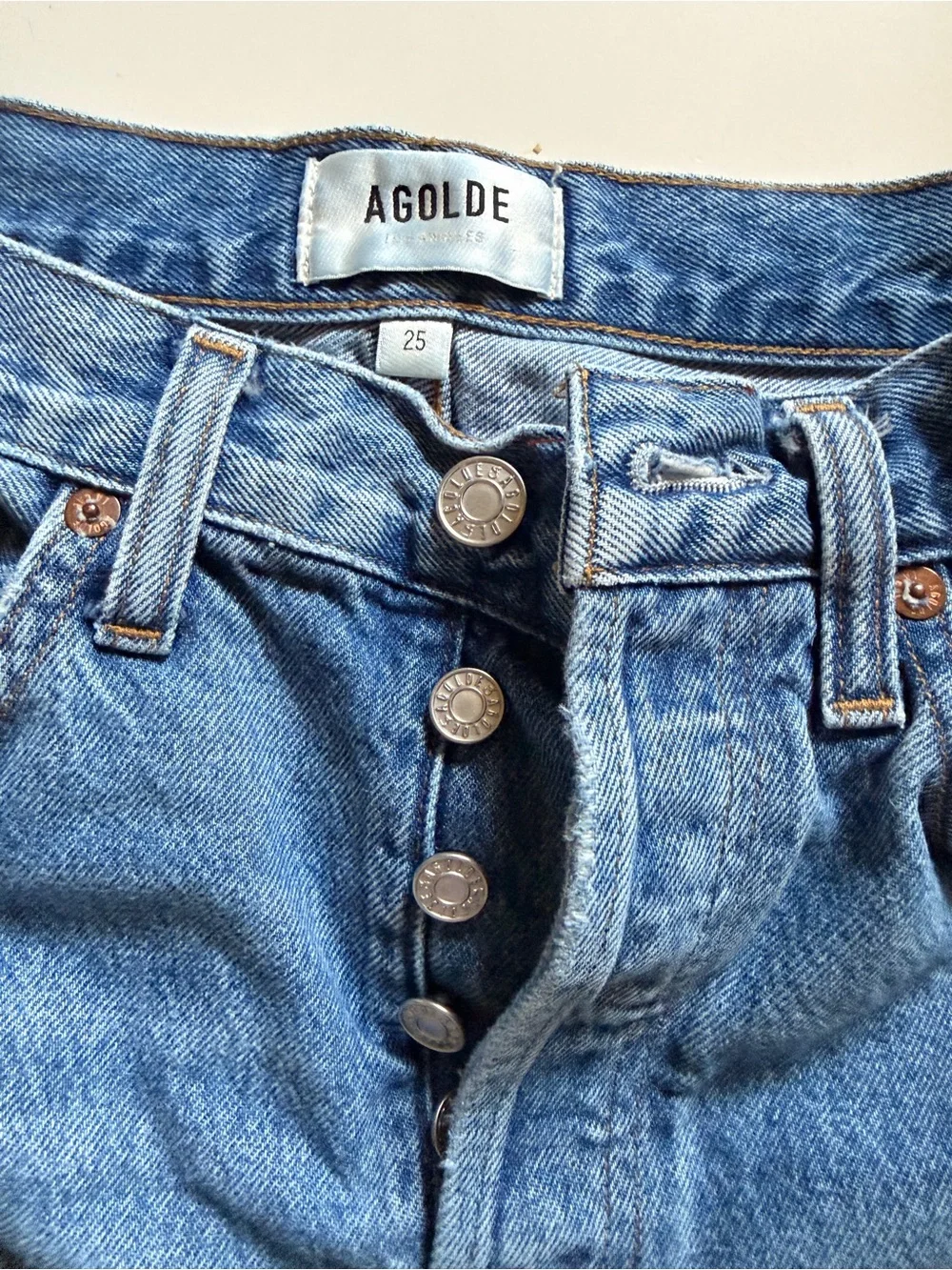 AGOLDE Parker Long Shorts